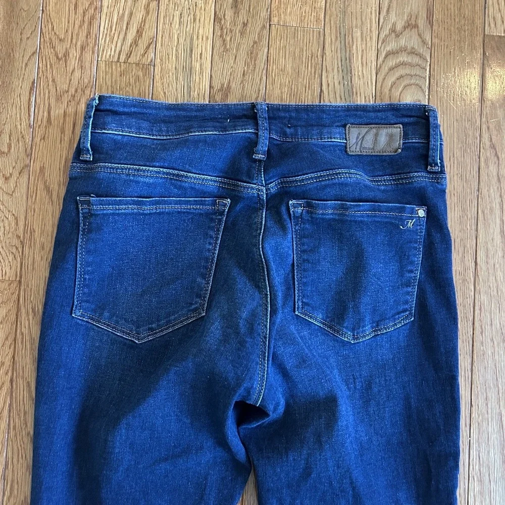 Mavi Jeans Alissa Size 27x28 High-Rise Super Skinny Stretch Blue Denim Jeans - Picture 4 of 9